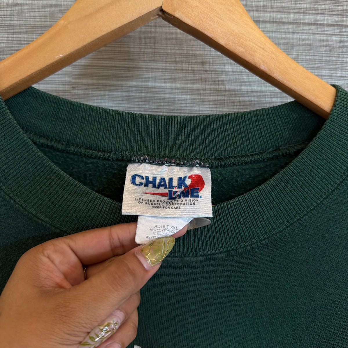 Size XXL GreenBay Packers VTG Crew