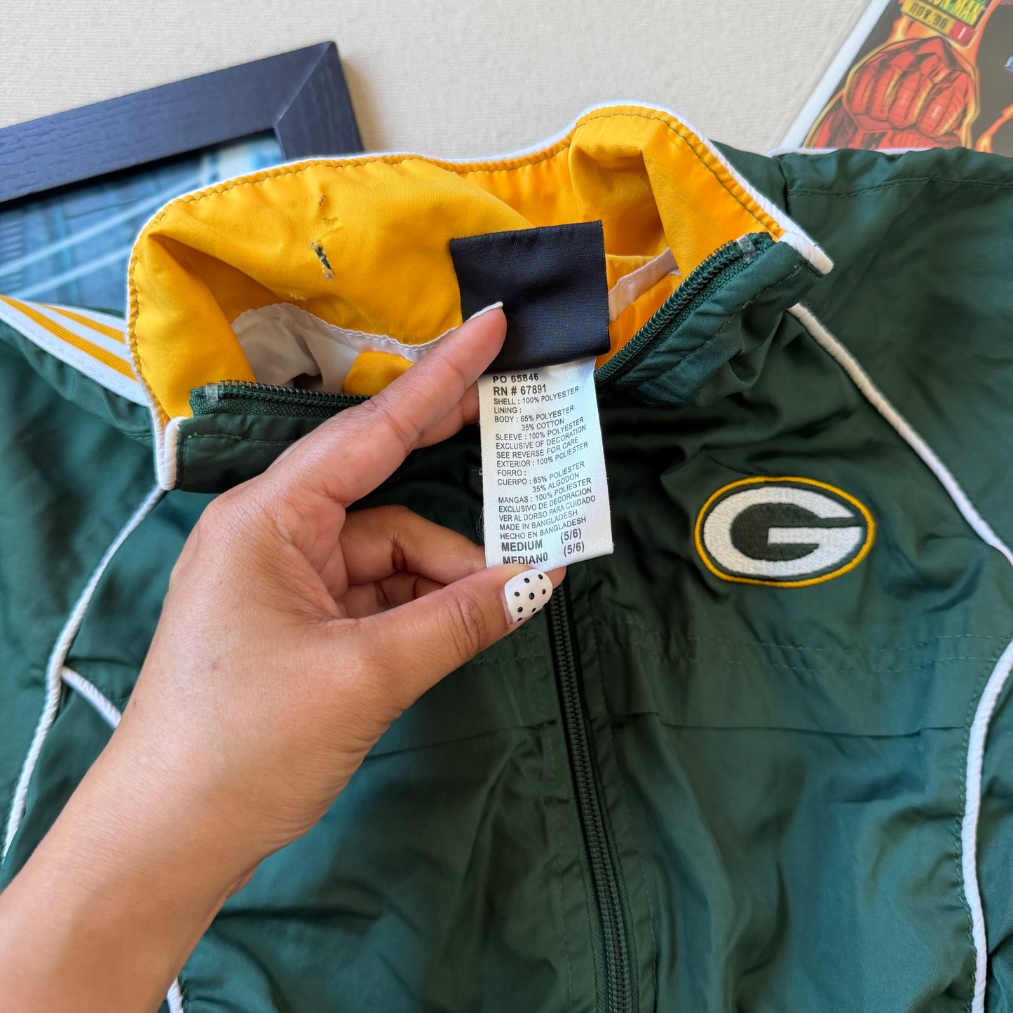 Size 5/6 GreenBay Packers Set
