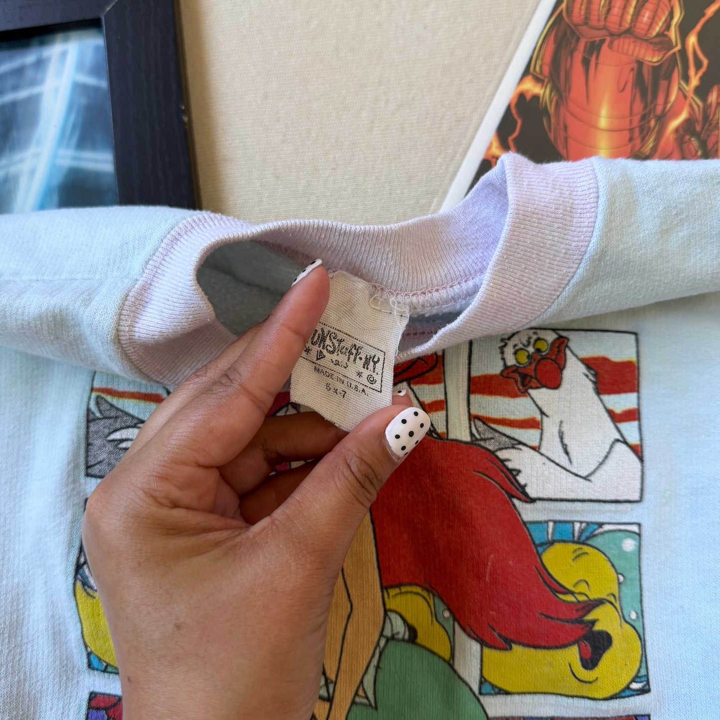 Size 6/7 Little Mermaid Sweatshirt