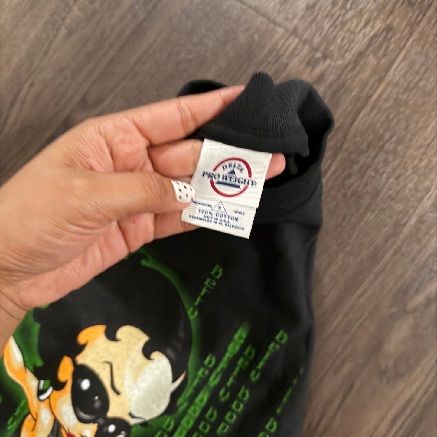 Size Small Betty Boop Matrix Tee