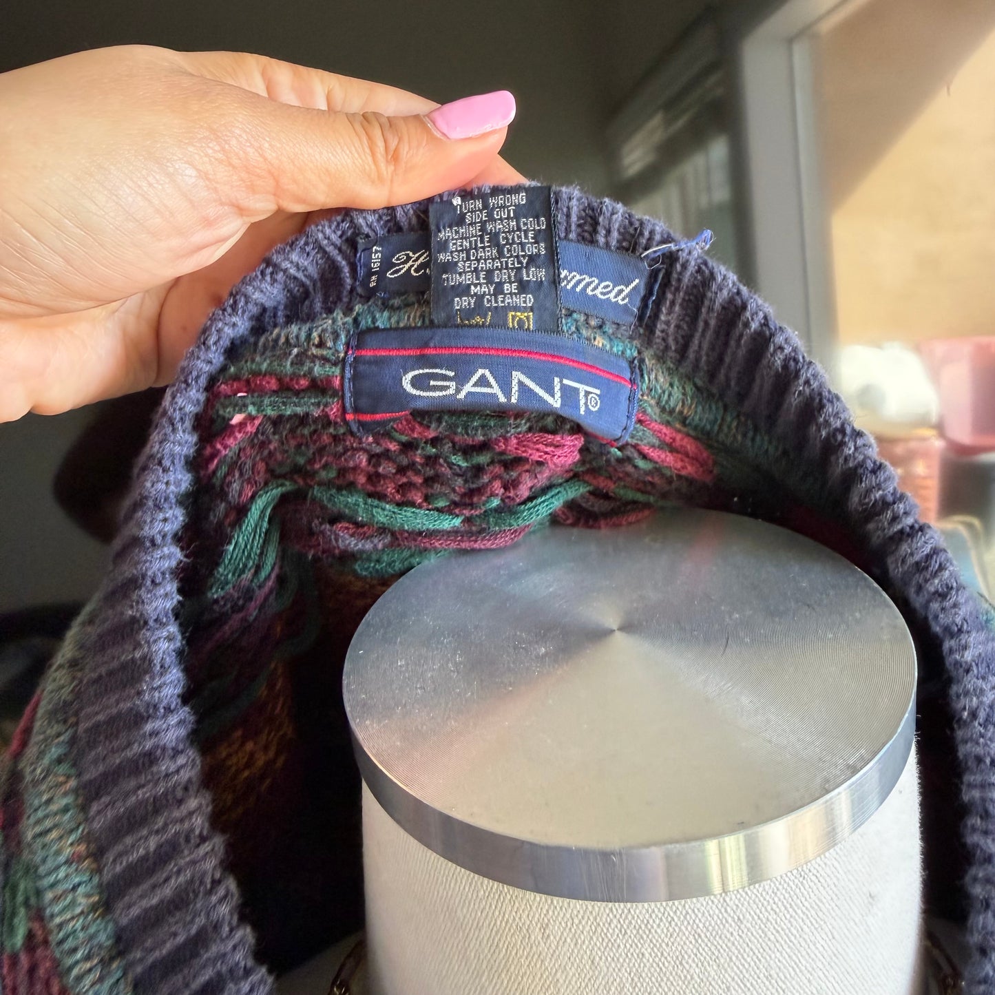 Size XLarge VTG Gant Cotton Knit Sweater
