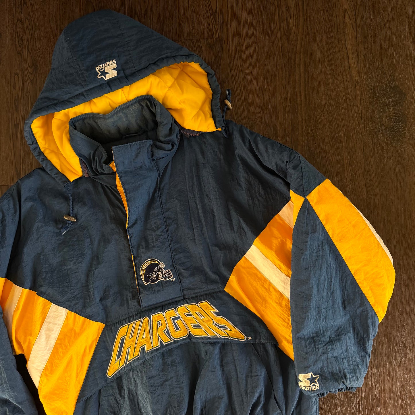 Size Large 1990s Starter Charger Jacket