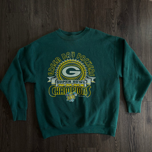 Size Large Green Bay Packers Crewneck