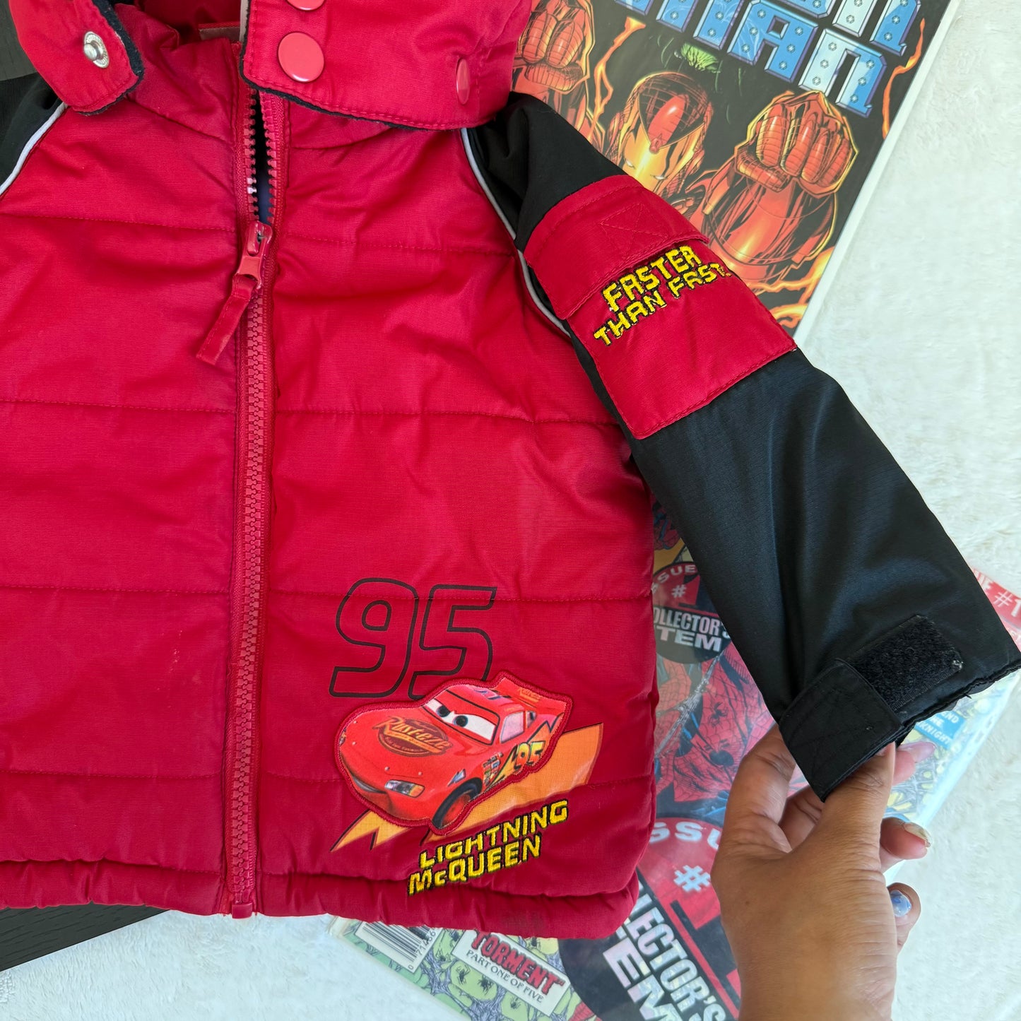 Size 12Months 2000s Reversible Cars Jacket