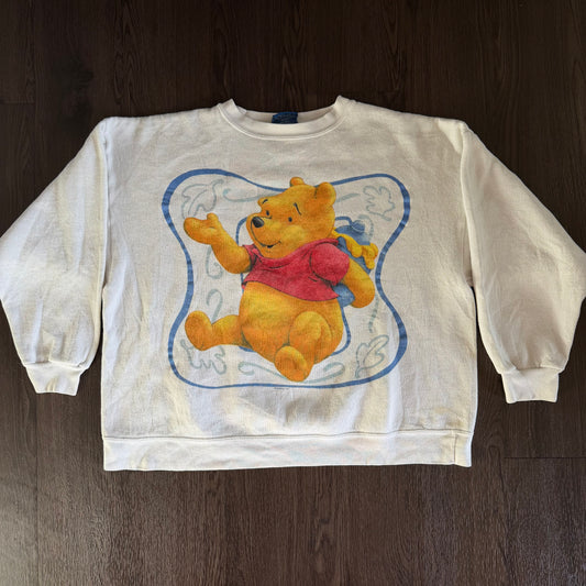 Size Large ( boxy ) 1990s Pooh Crewneck