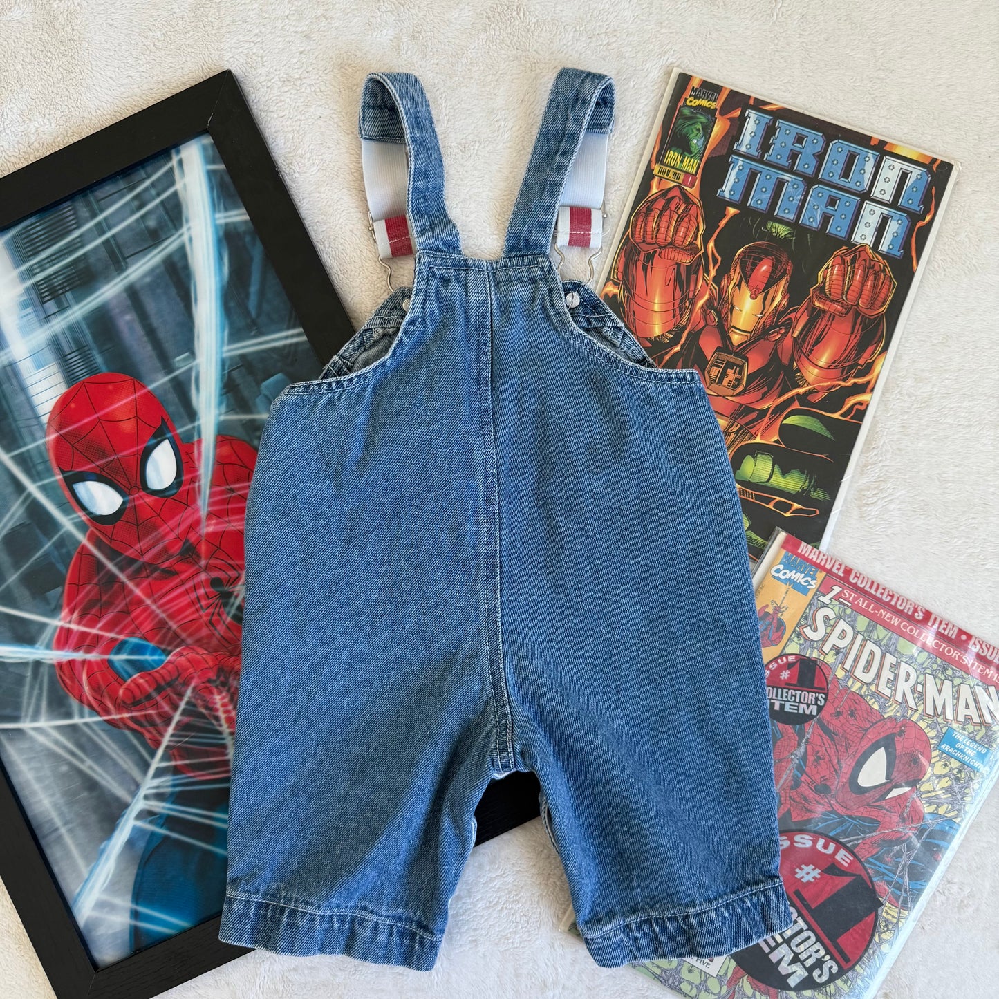 Size 3/6Months VTG Winnie The Pooh Overalls