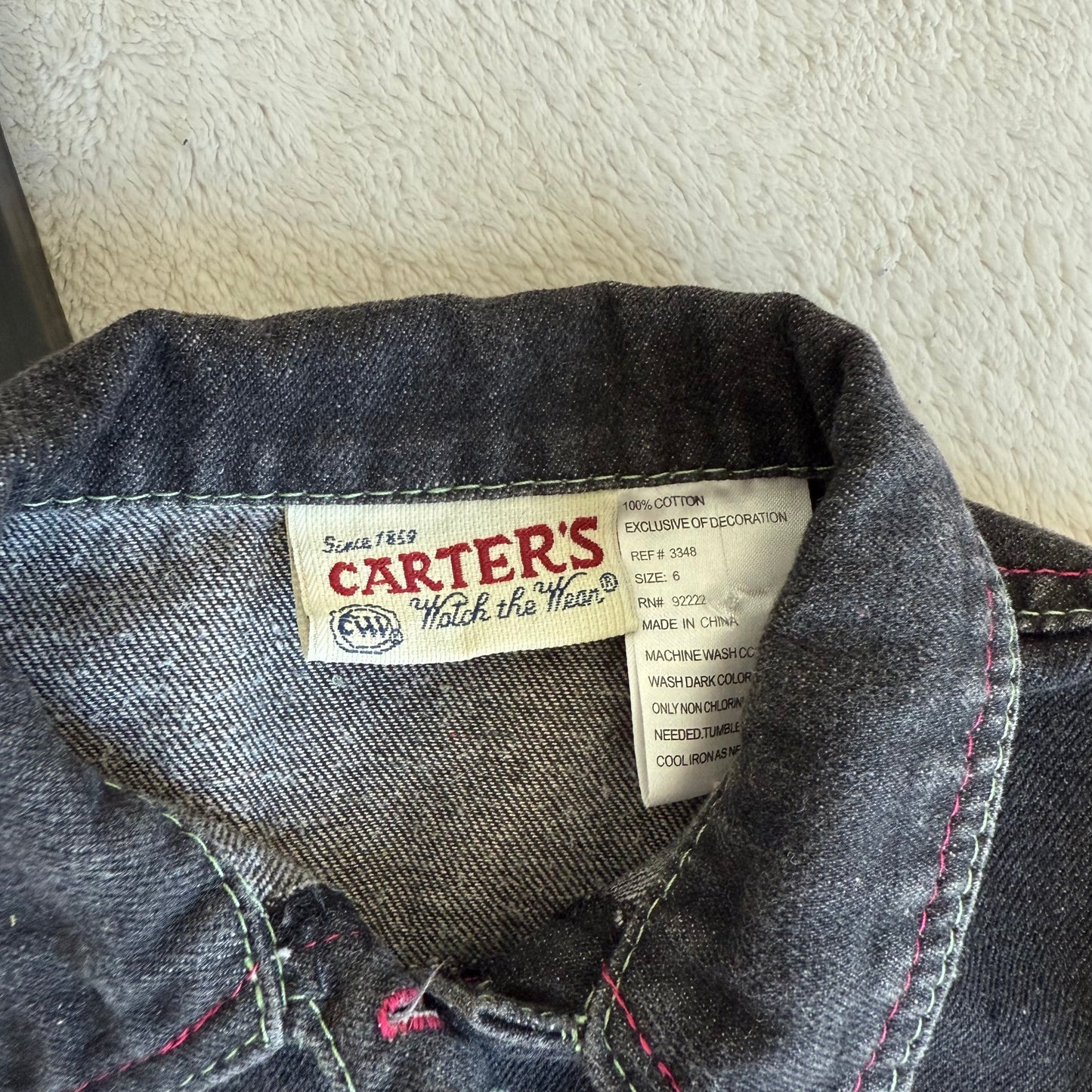 Size 6 VTG Carters Dress
