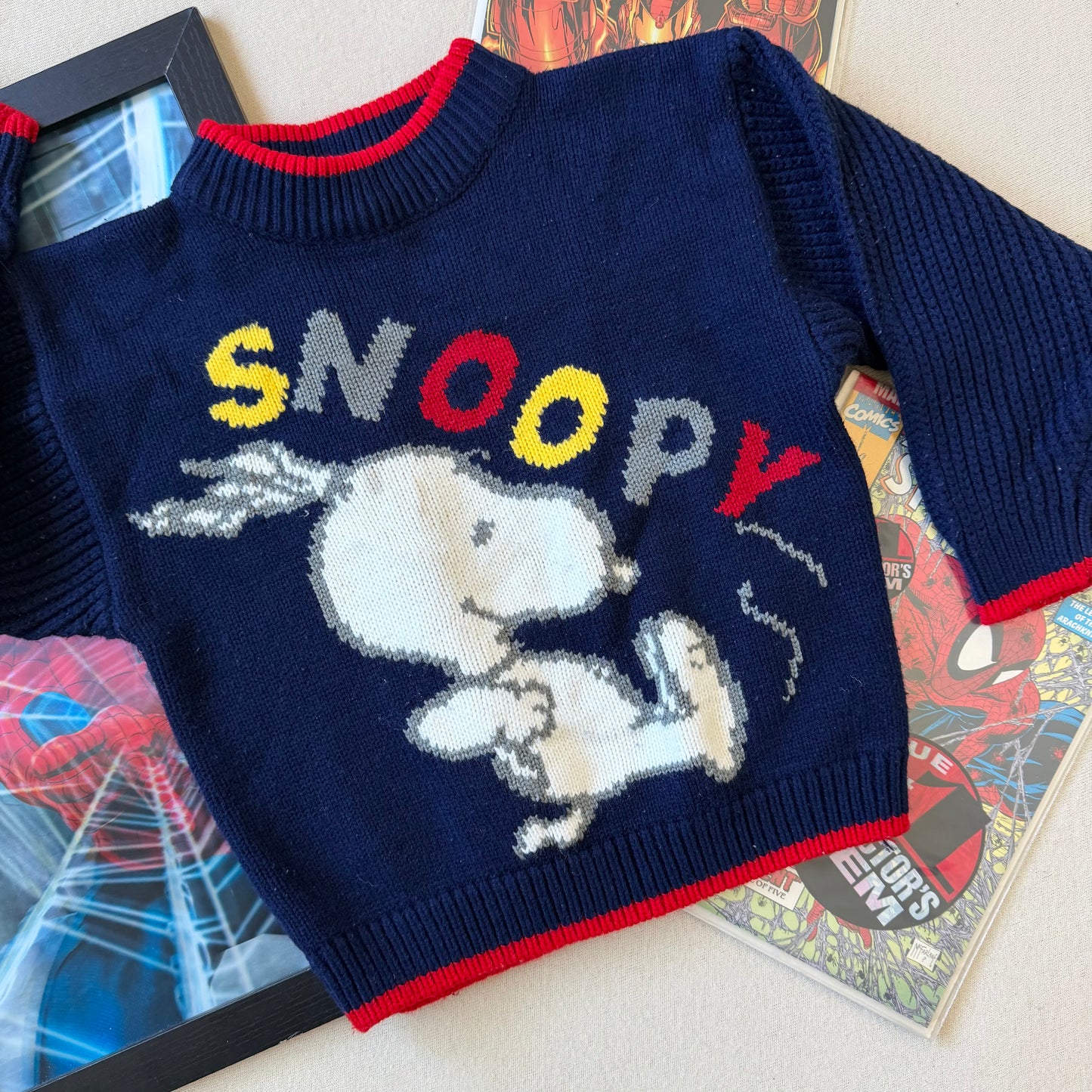 Size 5T Snoppy Sweater