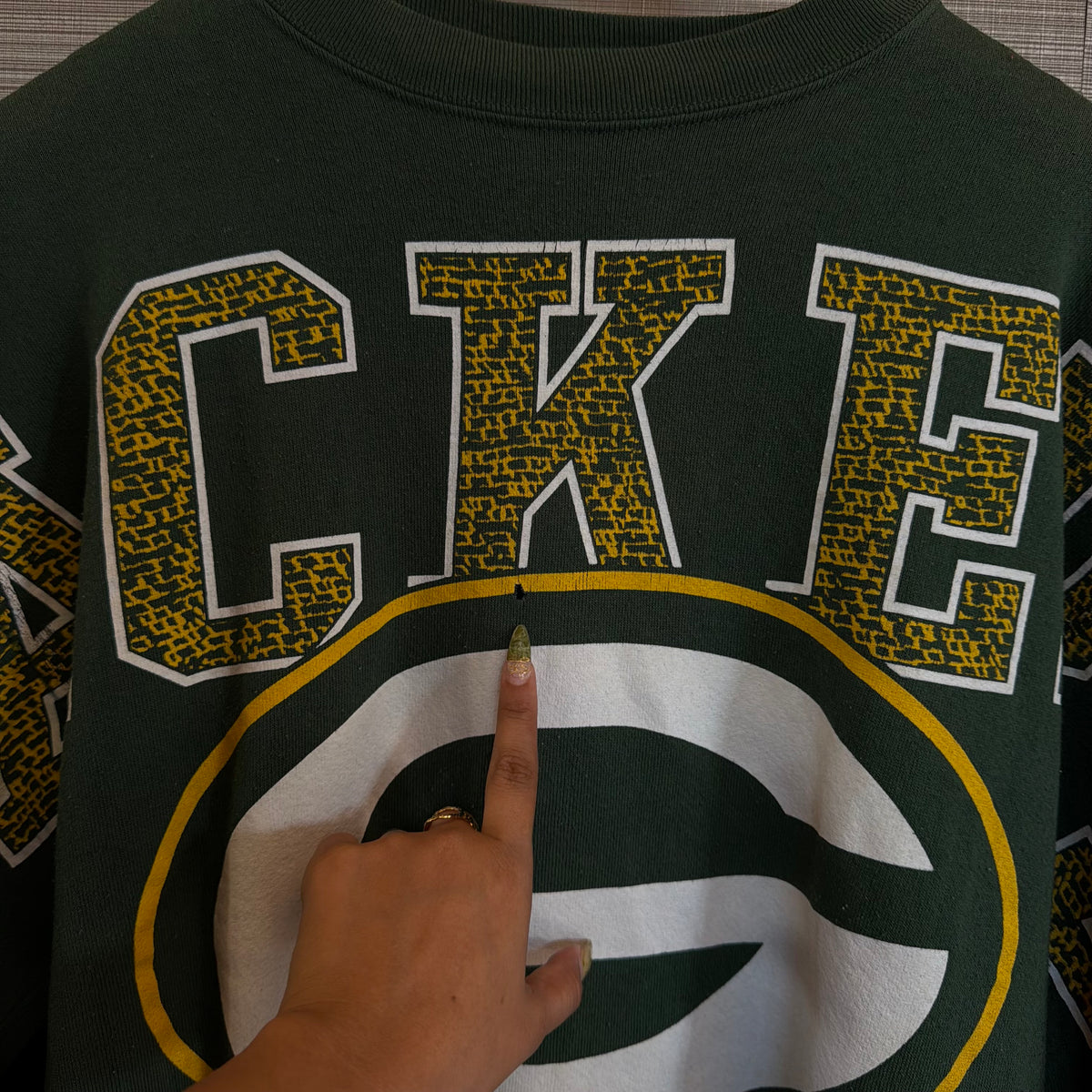 Size Large GreenBay Packers CrewNeck