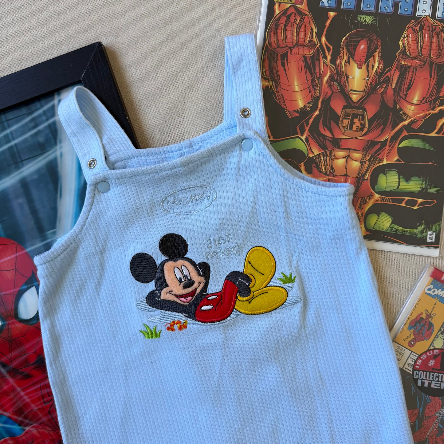 Size 6/9Months Mickey Onesie