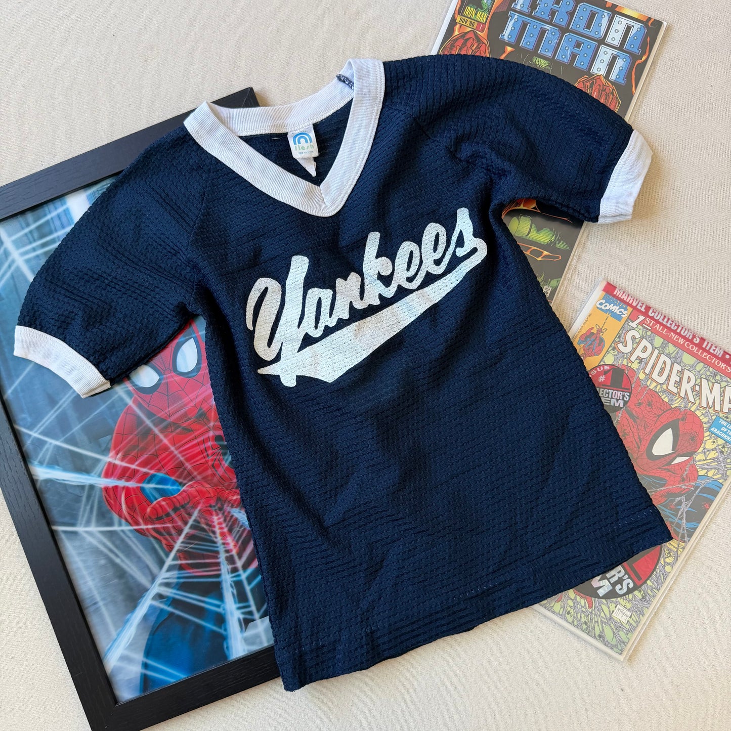 Size 8 1980s NY Yankees Jersey