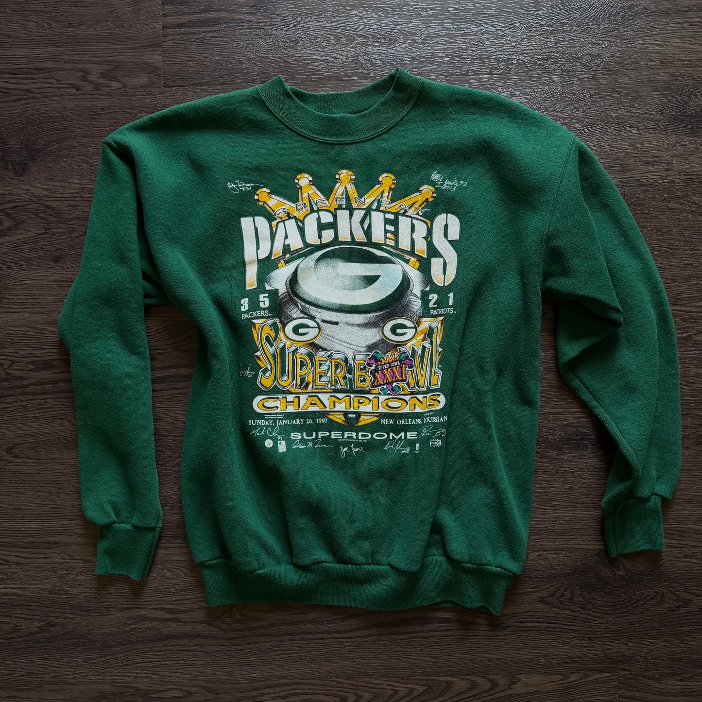 Size Large 1997 GreenBay Packers Crewneck