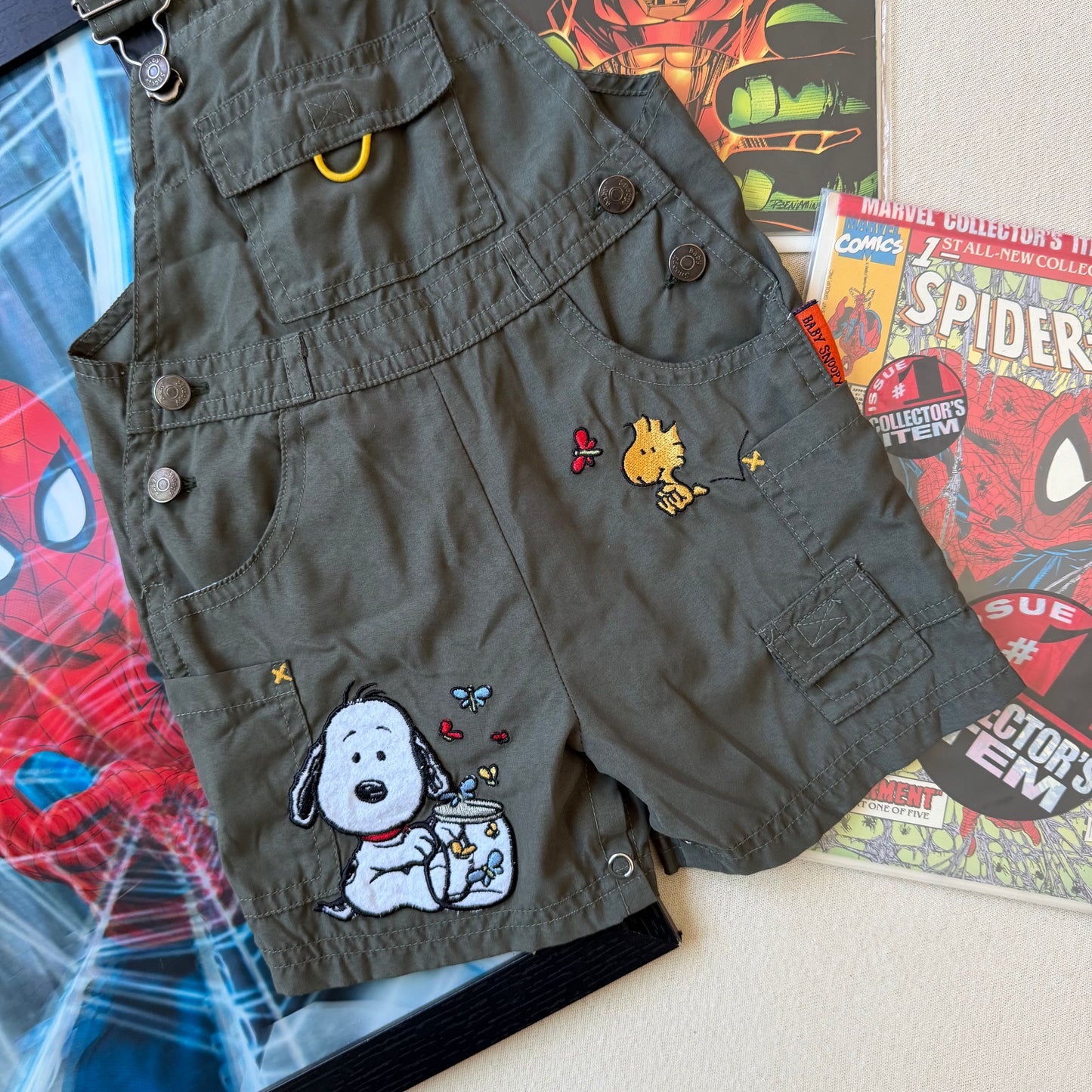 Size 12Months Snoopy Overalls