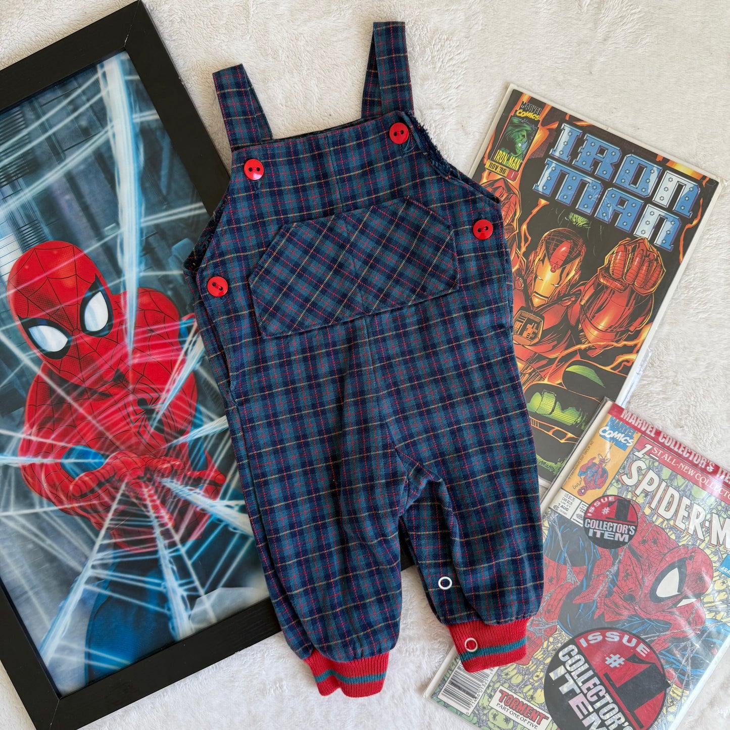 Size 3T 1970s Overalls