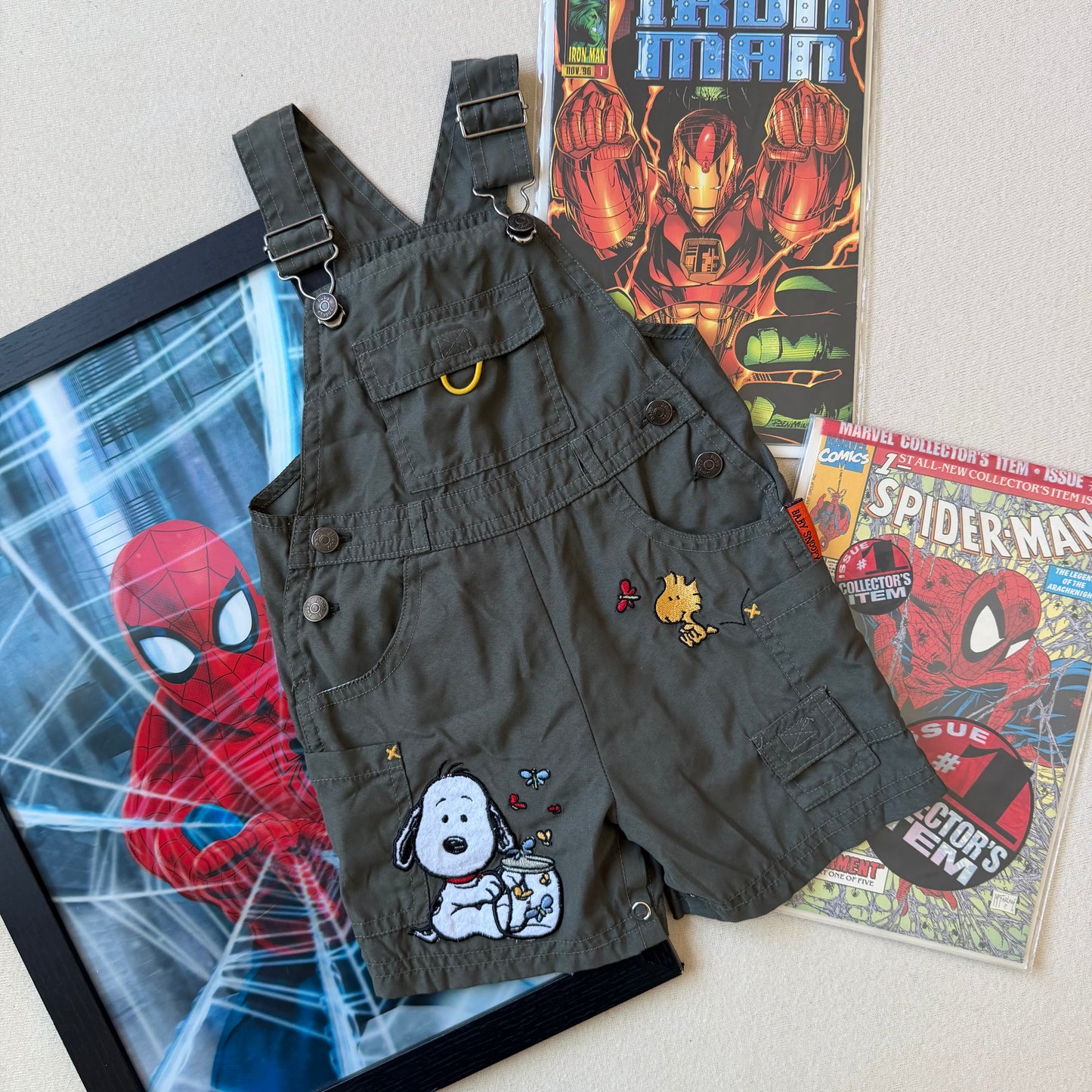 Size 12Months Snoopy Overalls