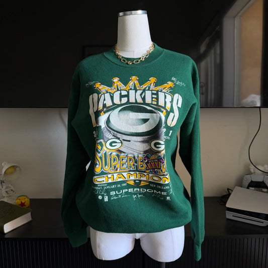 Size Large 1997 GreenBay Packers Crewneck