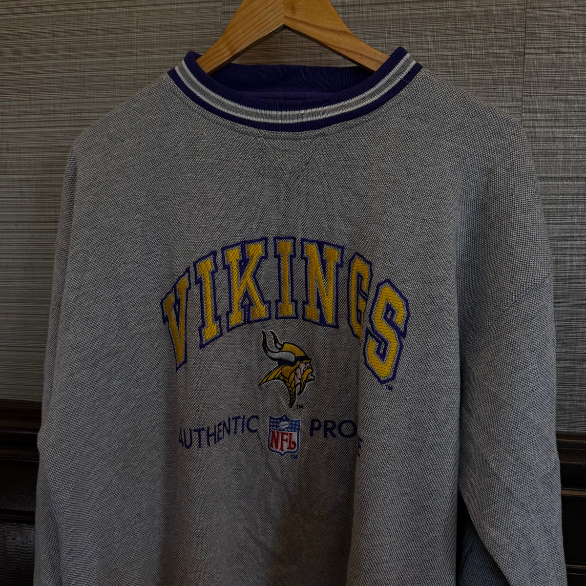 Size Large Vikings CrewNeck