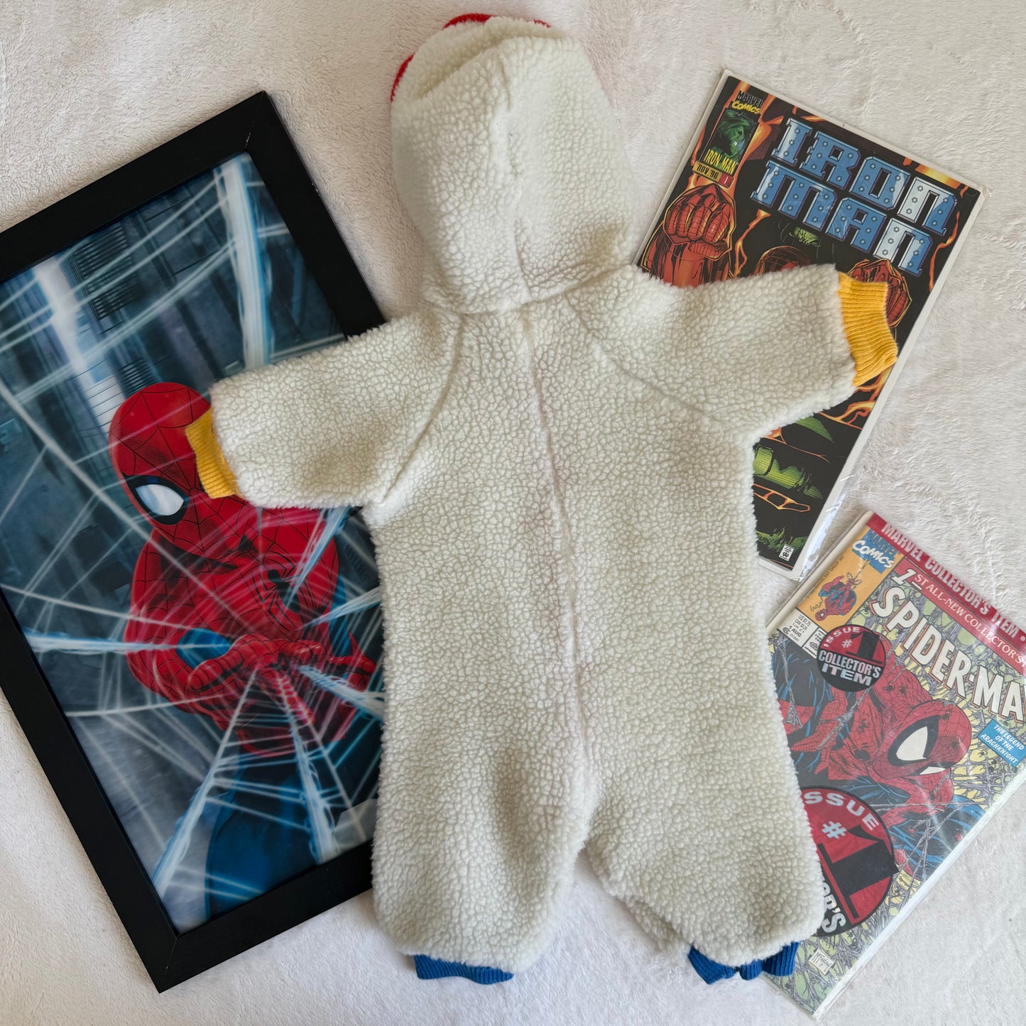 Size 3Months 1970s Sherpa Onesie