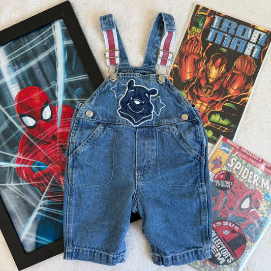 Size 3/6Months VTG Winnie The Pooh Overalls