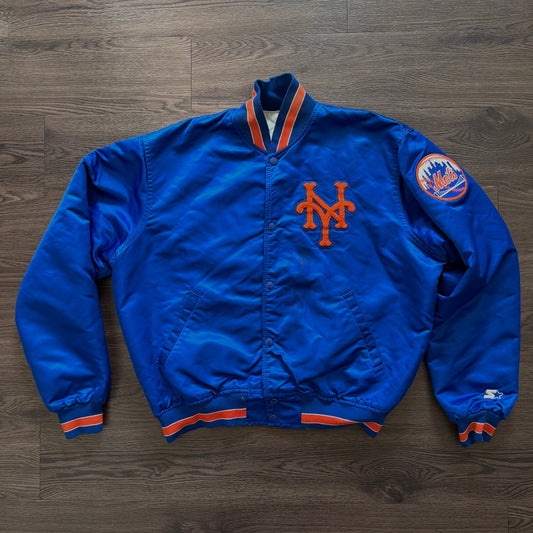 Size Large 90s Starter Satin Bomber