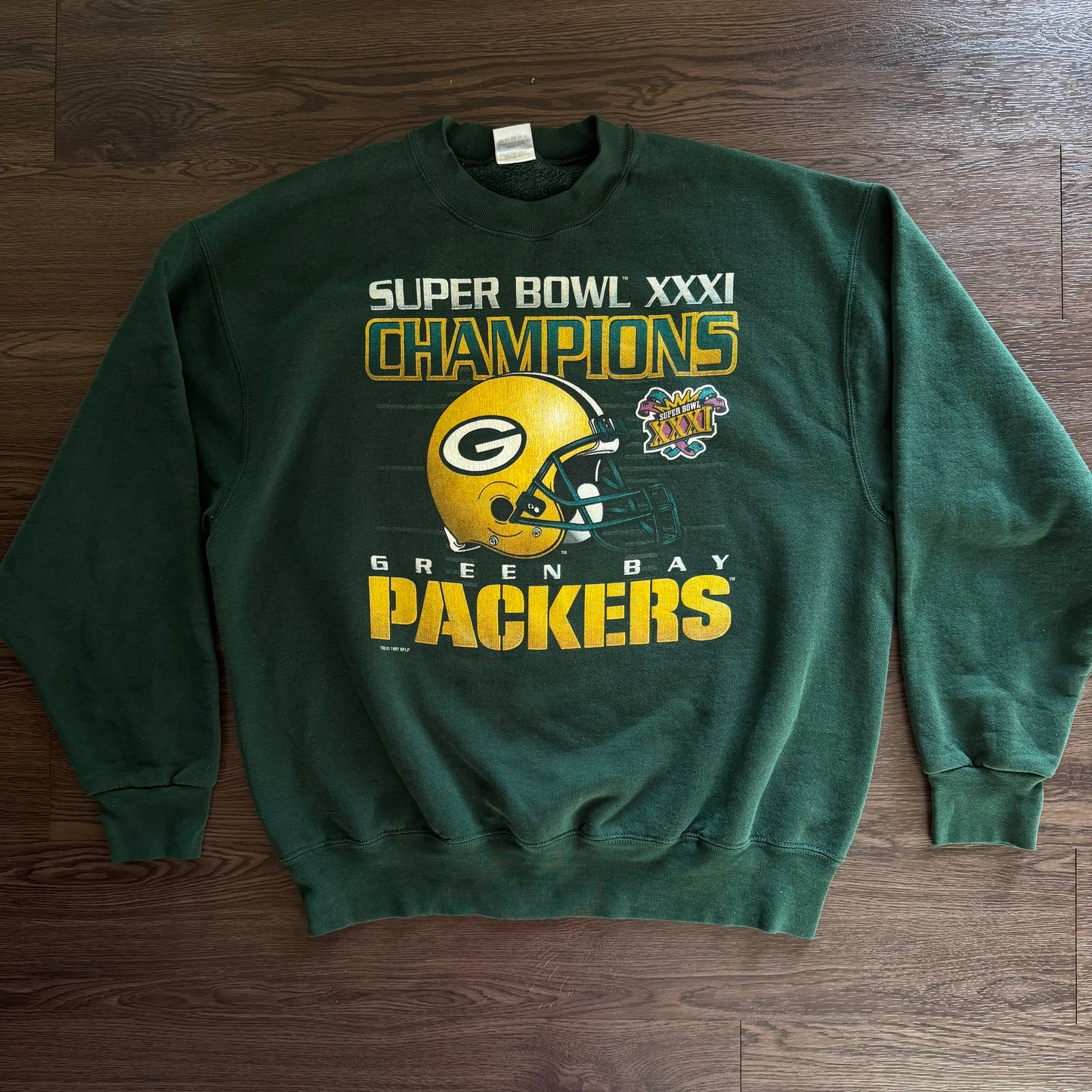 Size XL 1990s GreenBay Packers CrewNeck