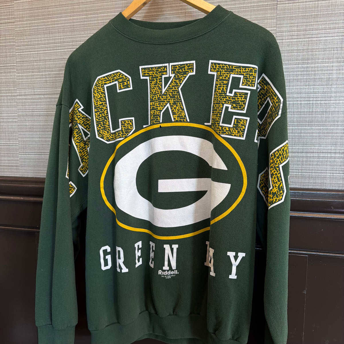 Size Large GreenBay Packers CrewNeck