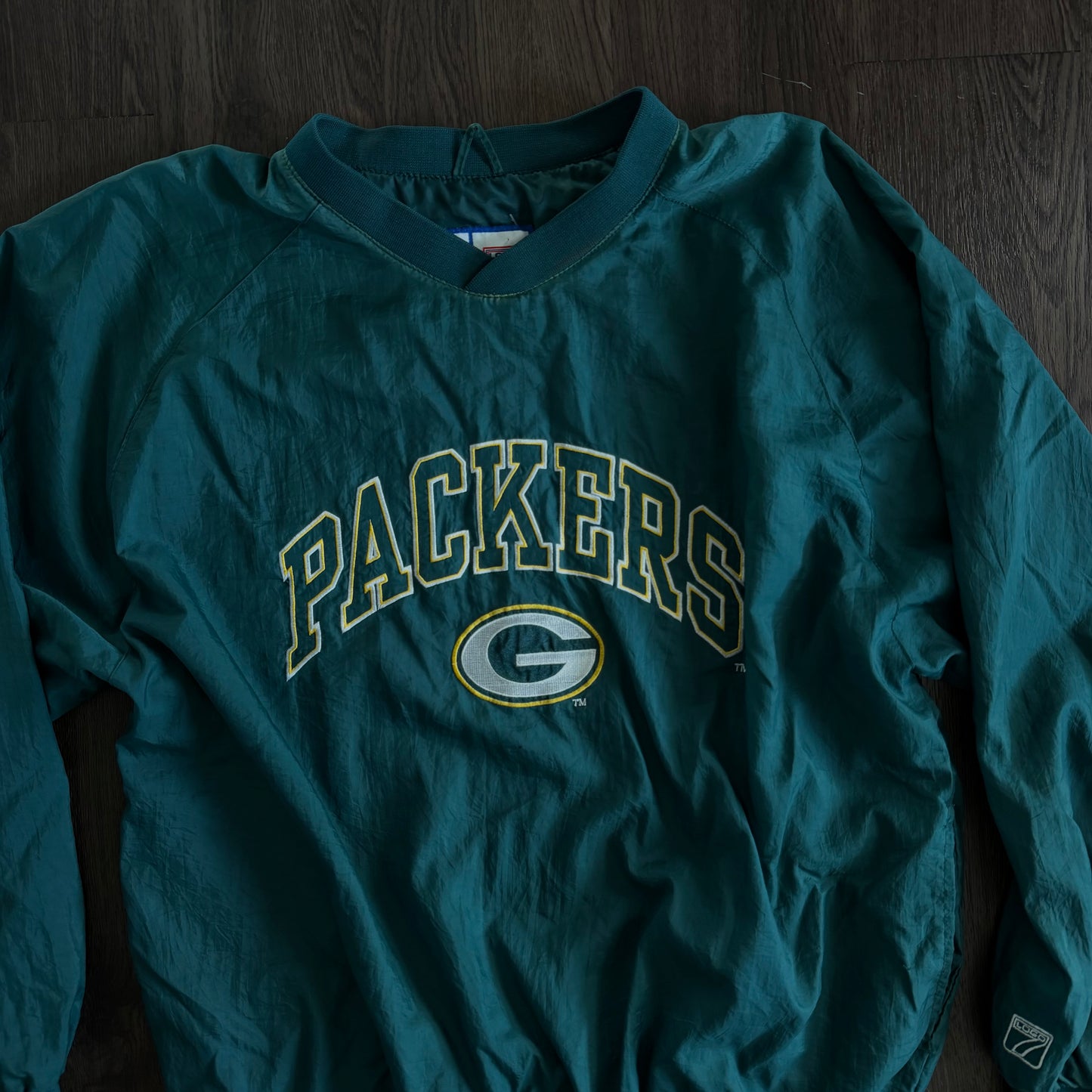 Size Large GreenBay Packers Windbreaker