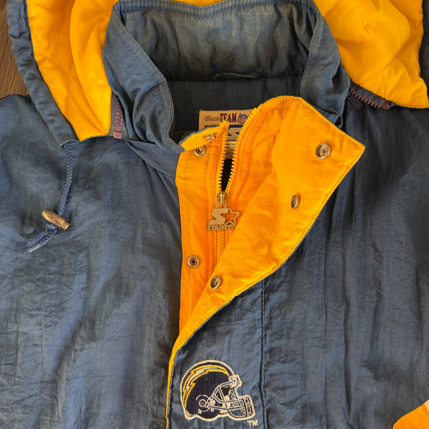 Size Large 1990s Starter Charger Jacket
